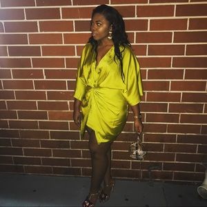 ASOS Kimono Front Midi Dress